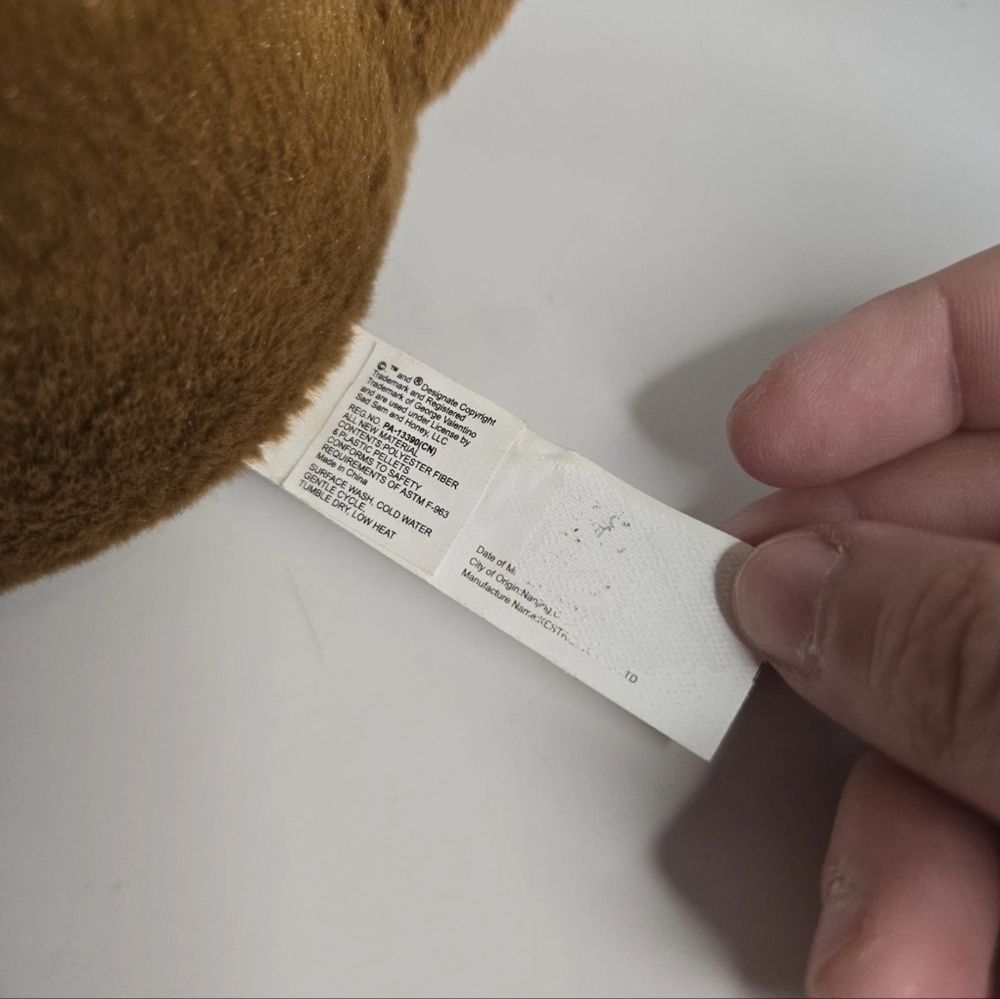 CVS Sad Sam & Honey Bassett Hound Dog Plush Easter Egg 6" Stuffed Animal Brown - Picture 4 of 6